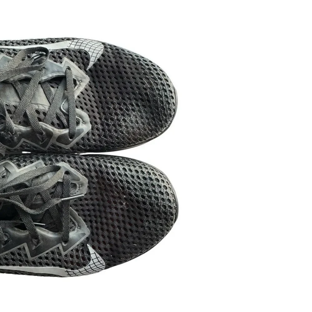 Nike Mens Metcon 6 FlyEase Black White Solar Flare Shoes Size 11.5